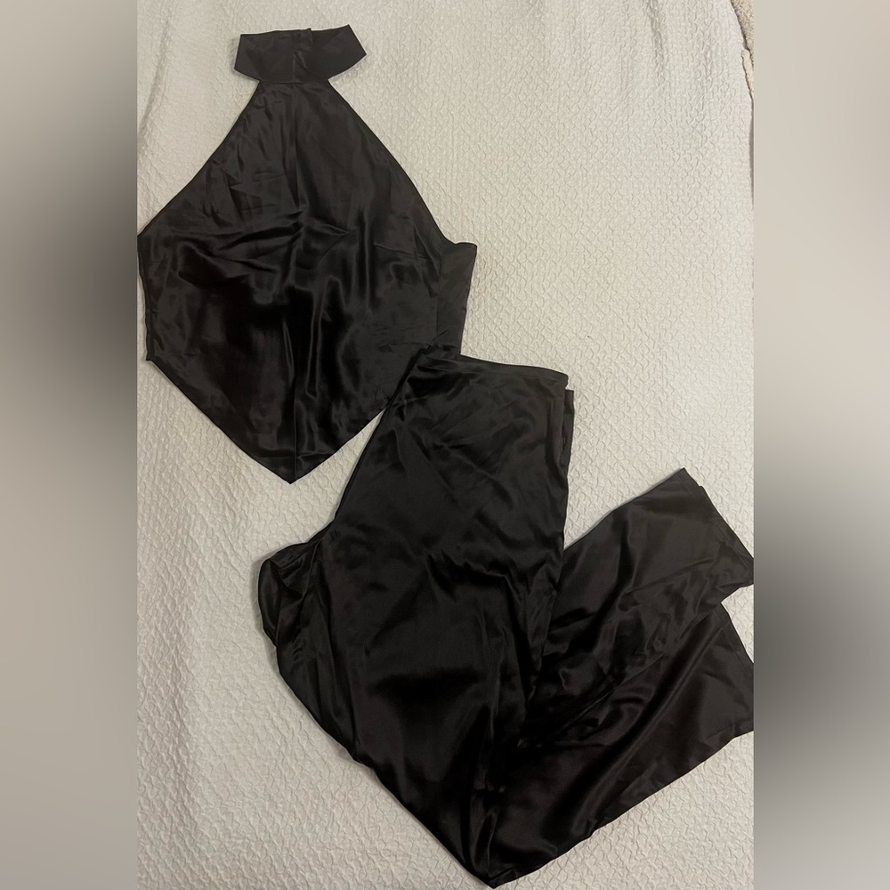 Vintage Victorias Secret Silk Pajama Set